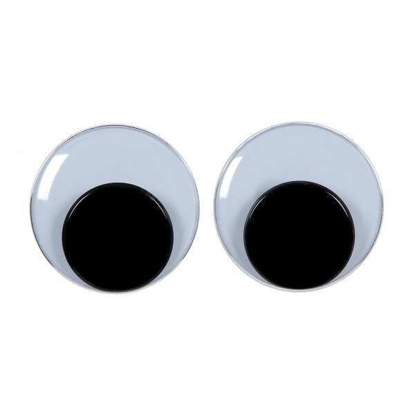 Selvklæbende rulleøjne runde 10mm