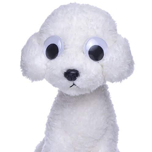 Selvklæbende rulleøjne runde 12mm