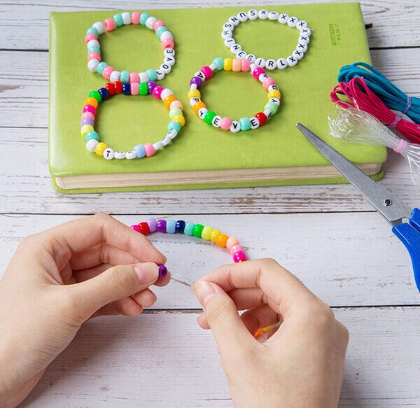 Grøn elastiksnor