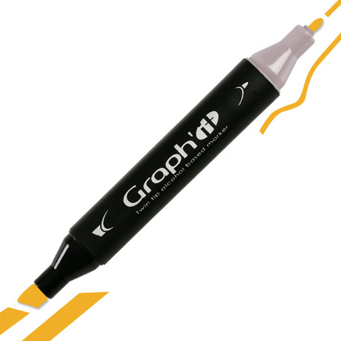 GRAPH'IT Twin Tip Marker GI02120 Caramel tusser