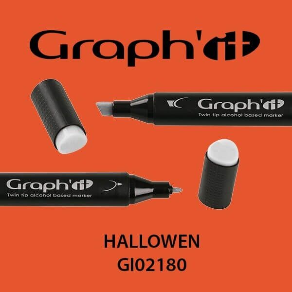 GRAPH'IT Twin Tip Marker GI02180 Halloween tusser