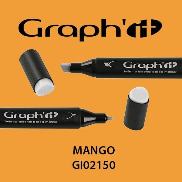 GRAPH'IT Twin Tip Marker GI02150 Mango tusser