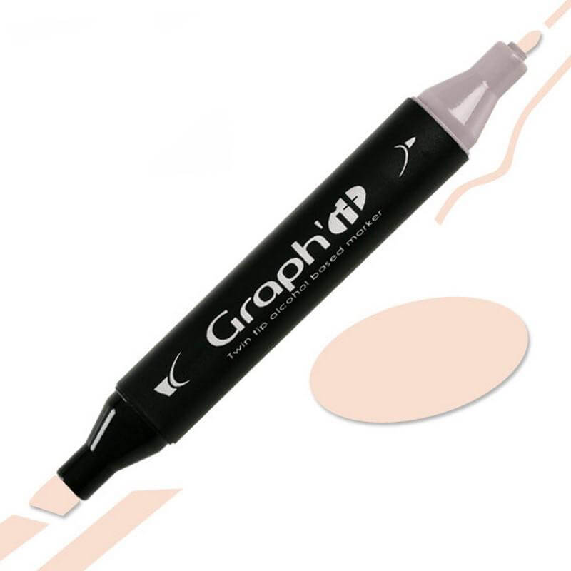 GRAPH'IT Twin Tip Marker GI04150 Nude tusser