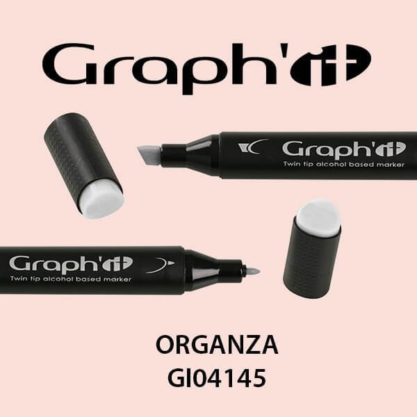 GRAPH'IT Twin Tip Marker GI04145 Organza tusser