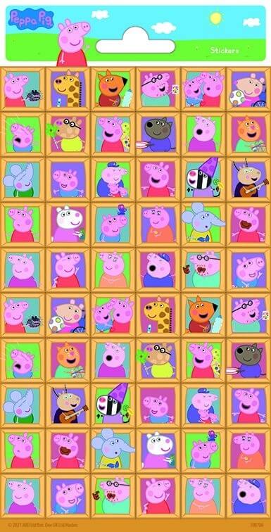 Gurli Gris mini stickers og klistermærker