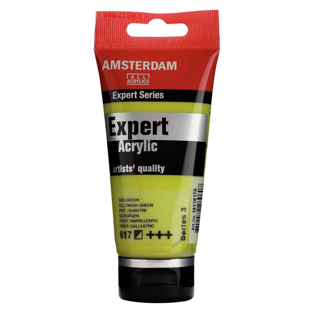 Grøn Amsterdam Expert akrylmaling 75 ml Yellowish Green