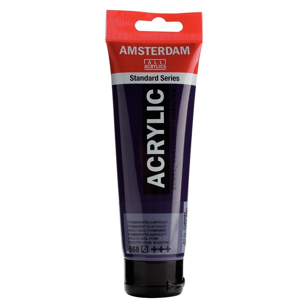 Amsterdam Standard akrylmaling Permanent Blue Violet 568 120ml