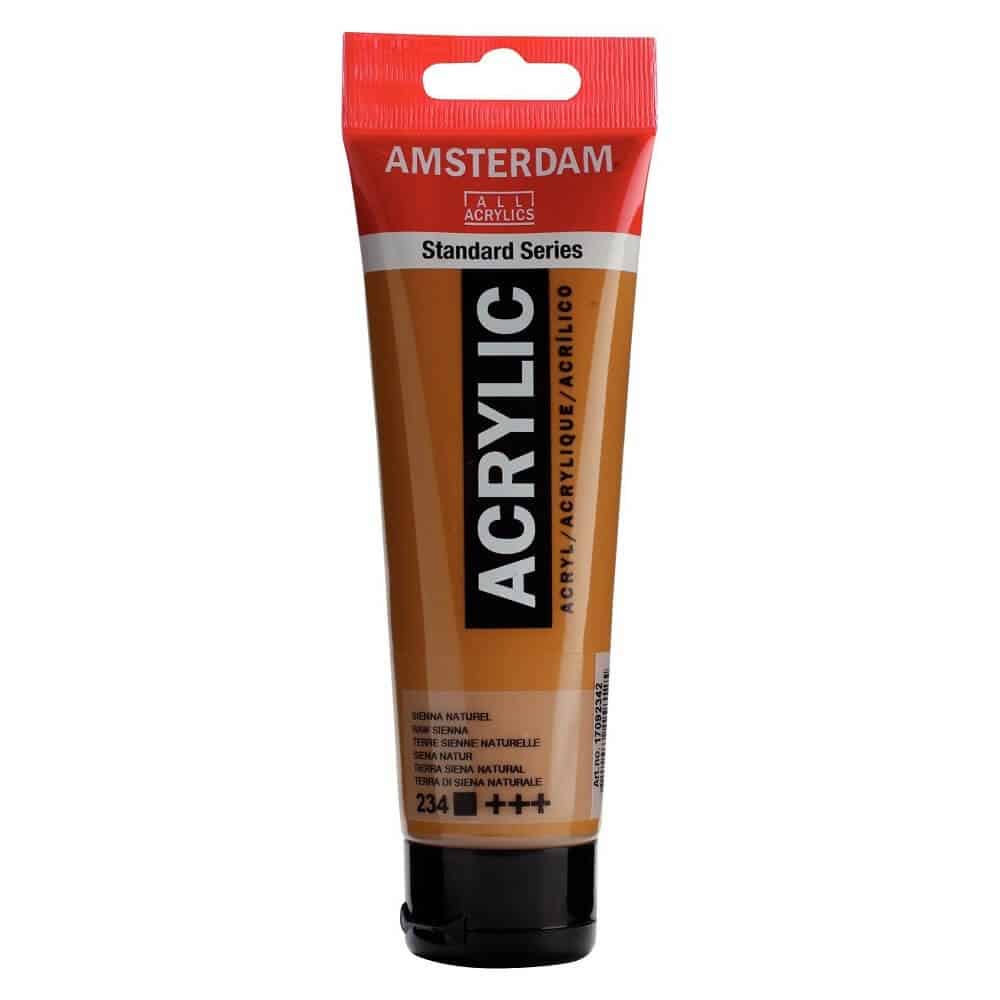 Brun Amsterdam standard akrylmaling Raw Sienna