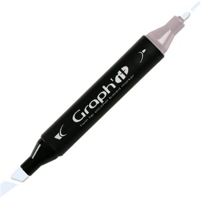 Graph'IT Twin Tip Marker GI07105 Misty Morning Alkoholbaserede Penseltusser