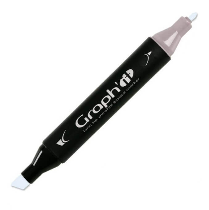 Graph'IT Twin Tip Marker GI07105 Misty Morning Alkoholbaserede Penseltusser