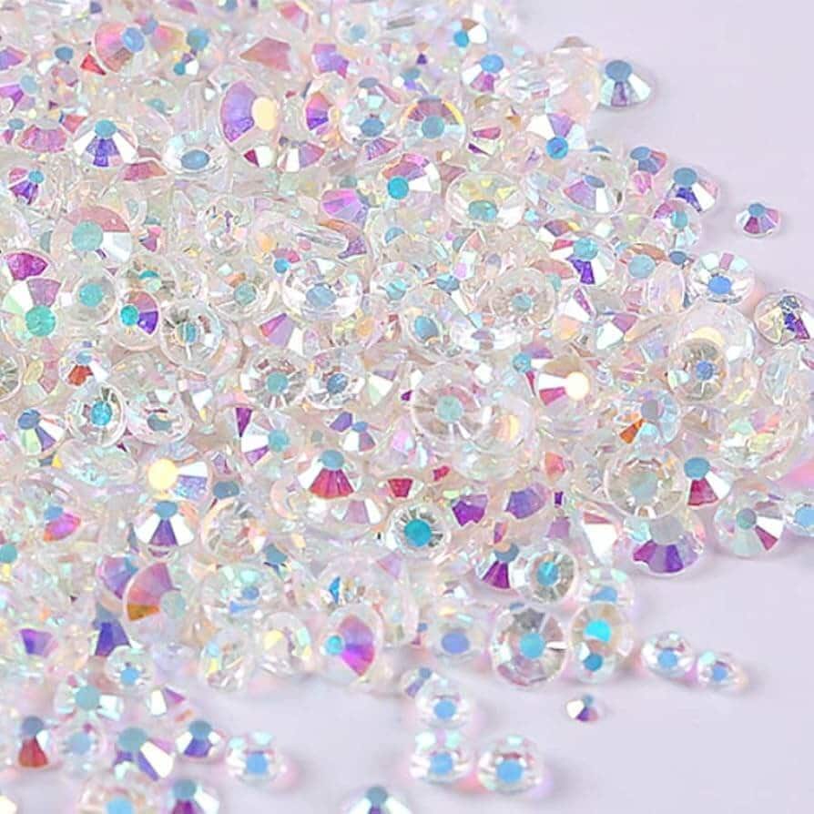 Rhinsten 3mm iriserende klare