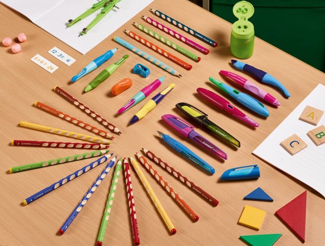 STABILO EASYcolors EASYgraph ergonomisk blyantspidser venstre hånd