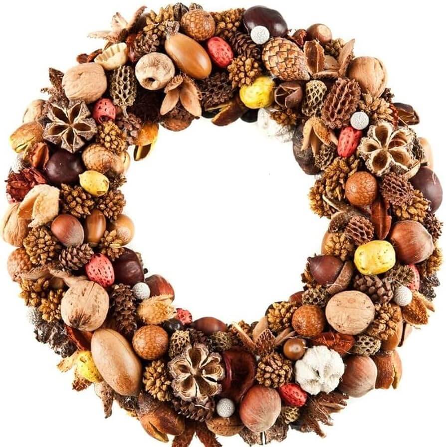 Styropor ring med flad bagside