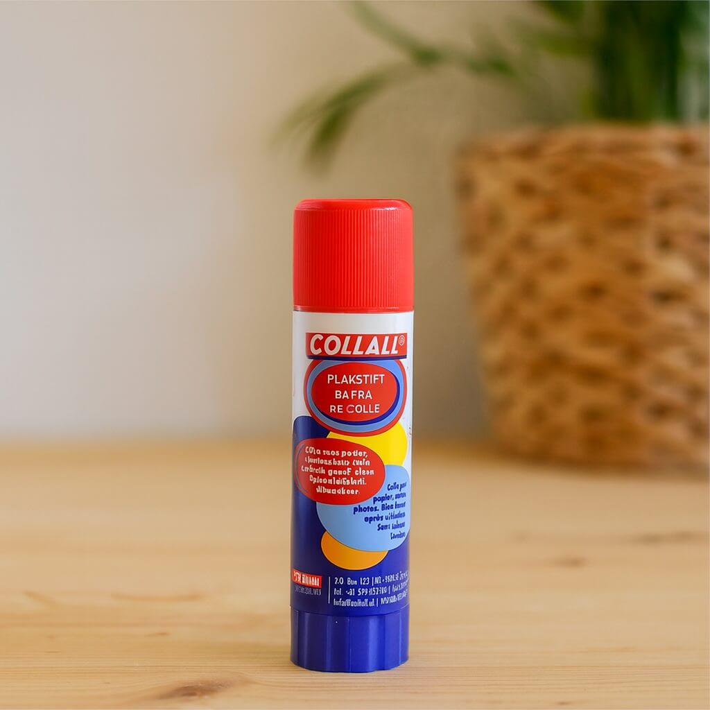 Collall Limstift 40g – vandbaseret, A-mærket limstift til papir og hobbyprojekter.