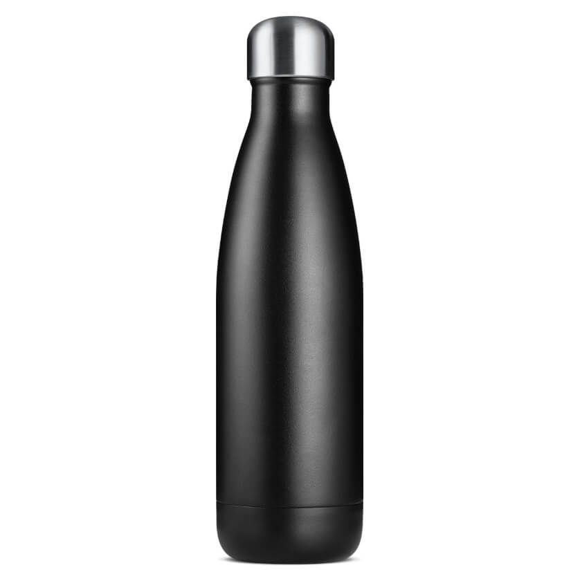 Termoflaske mat sort 500ml