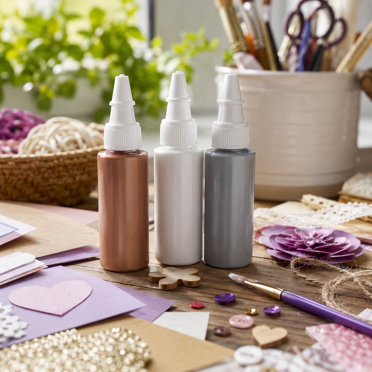 Stemningsbillede af Tacky Glue lim til hobby, scrapbooking og kreative DIY projekter